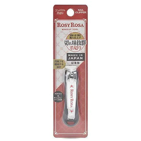 Rosy Rosa Compact Nail Clippers - TODOKU Japan - Japanese Beauty Skin Care and Cosmetics