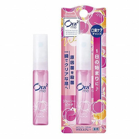 Ora2 Me Sunstar Mouth Spray 6ml - Juicy Peach - TODOKU Japan - Japanese Beauty Skin Care and Cosmetics