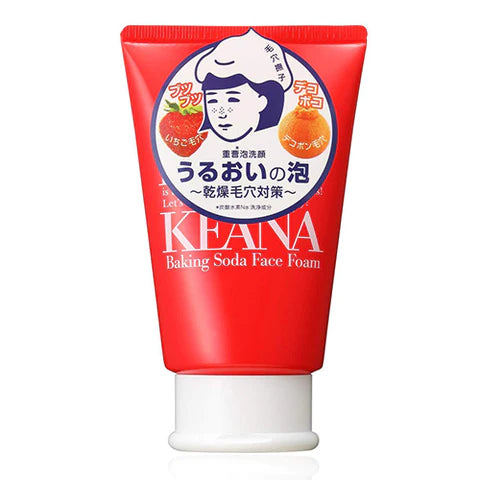 Ishizawa Keana Nadeshiko Baking Soda Face Wash Foam - 100g - TODOKU Japan - Japanese Beauty Skin Care and Cosmetics