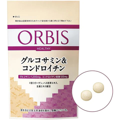 Orbis Supplement Glucosamine & Chondroitin 280 mg x 180grains - TODOKU Japan - Japanese Beauty Skin Care and Cosmetics