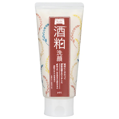 PDC Wafood Made Sakekasu Face Wash - 170g - TODOKU Japan - Japanese Beauty Skin Care and Cosmetics