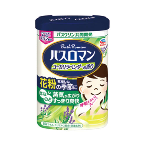 Earth Bath Roman Refreshing Bath Salts - 600g - Eucalyptus & Lavender - TODOKU Japan - Japanese Beauty Skin Care and Cosmetics