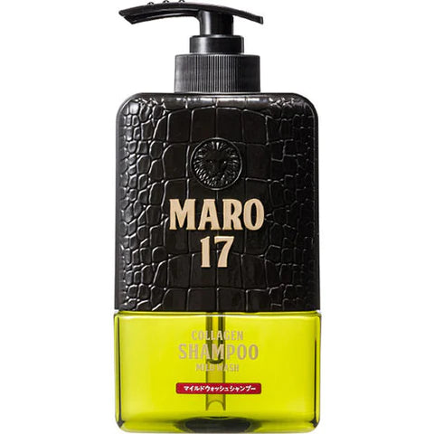 Maro 17 Scalp Collagen Shampoo - Mild Wash - 350ml - TODOKU Japan - Japanese Beauty Skin Care and Cosmetics