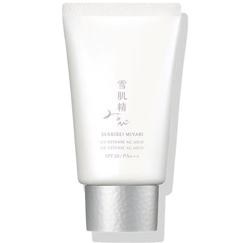 Sekkisei Miyabi UV Defense AG Mild SPF30/ PA+++ 40g - TODOKU Japan - Japanese Beauty Skin Care and Cosmetics