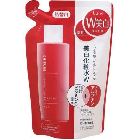Chifure Whitening Toner W Moisturizing And Refreshing 180ml - Refill - TODOKU Japan - Japanese Beauty Skin Care and Cosmetics