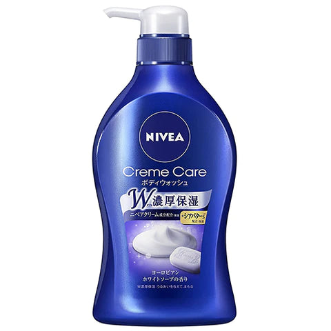 Nivea Cream Care Body Wash 480ml - European White Soap - TODOKU Japan - Japanese Beauty Skin Care and Cosmetics