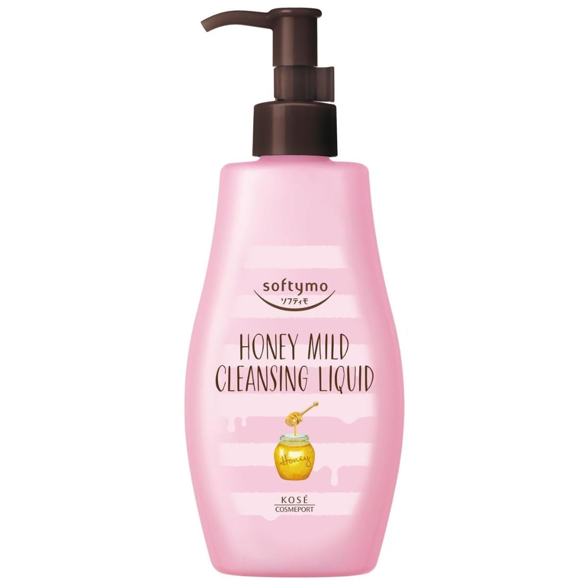 Kose Softymo Cleansing Liquid Honey Mild - 230ml - TODOKU Japan - Japanese Beauty Skin Care and Cosmetics