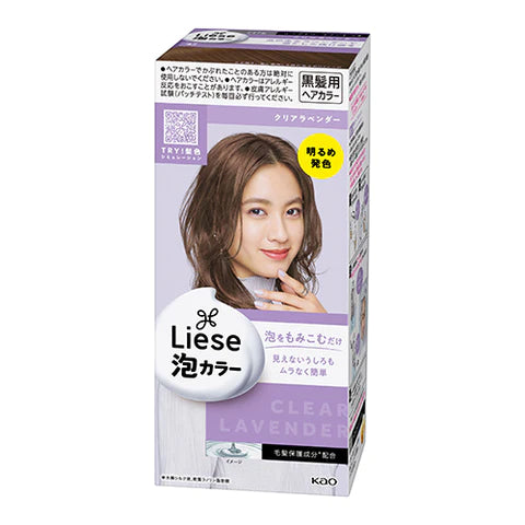 Liese Kao Bubble Hair Color Prettia - Clear Lavender - TODOKU Japan - Japanese Beauty Skin Care and Cosmetics