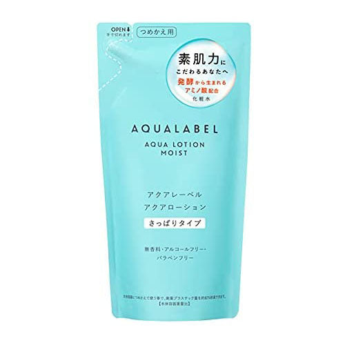 Shiseido Aqualabel "Aqua Wellness" Aqua Lotion 180mL Refill - TODOKU Japan