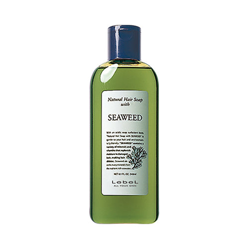 Lebel Natural Hair Soap Seaweed - 240ml - TODOKU Japan - Japanese Beauty Skin Care and Cosmetics