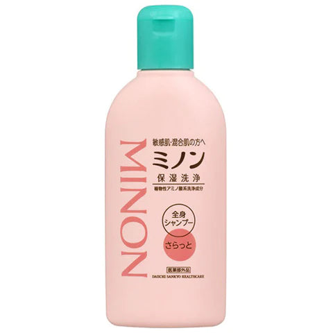Minon Full Body Shampoo - 120ml - Smoothly - TODOKU Japan - Japanese Beauty Skin Care and Cosmetics