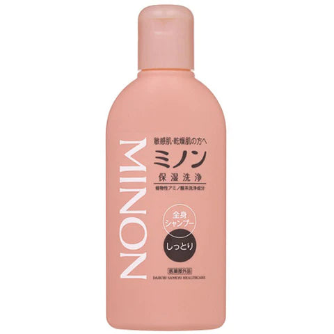 Minon Full Body Shampoo - 120ml - Moist - TODOKU Japan - Japanese Beauty Skin Care and Cosmetics