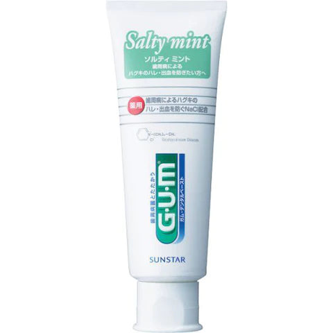 Tooth Care G.U.M Toothpaste Dental Peaste 120g - Salty Mint - TODOKU Japan - Japanese Beauty Skin Care and Cosmetics