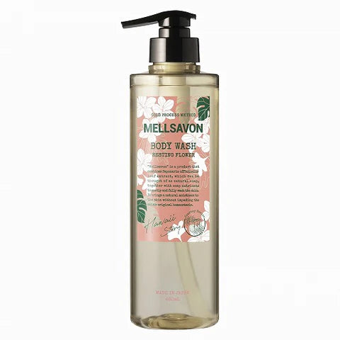 Mellsavon Body Wash Journey Series Resting Flower - 460ml - TODOKU Japan - Japanese Beauty Skin Care and Cosmetics