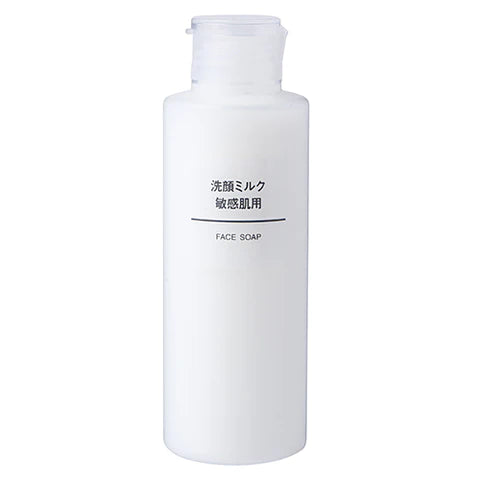 Muji Sensitive Skin Face Wash Milk - 150ml - TODOKU Japan - Japanese Beauty Skin Care and Cosmetics