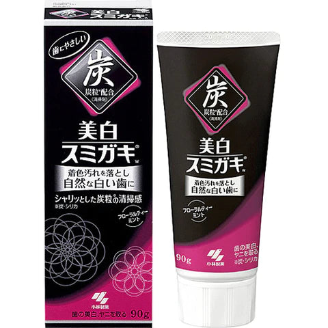 Kobayashi Pharmaceutical Charclean Charcoal Power Toothpaste Whitening SUMIGAKI 90g - TODOKU Japan - Japanese Beauty Skin Care and Cosmetics