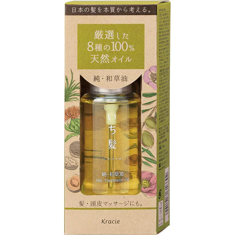 Ichikami Pure Nikogusa Hair Oil 60ml - TODOKU Japan - Japanese Beauty Skin Care and Cosmetics
