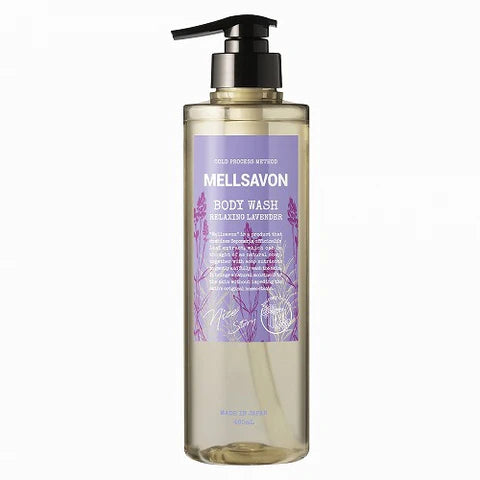 Mellsavon Body Wash Journey Series Relaxing Lavender - 460ml - TODOKU Japan - Japanese Beauty Skin Care and Cosmetics