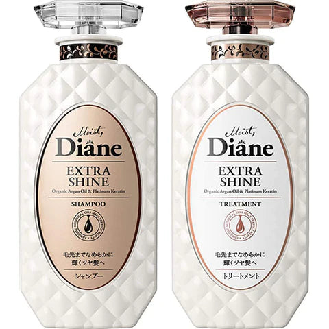 Moist Diane Perfect Beauty Extra Shine Shampoo & Treatment Set 450ml - Floral Berry Scent - TODOKU Japan - Japanese Beauty Skin Care and Cosmetics