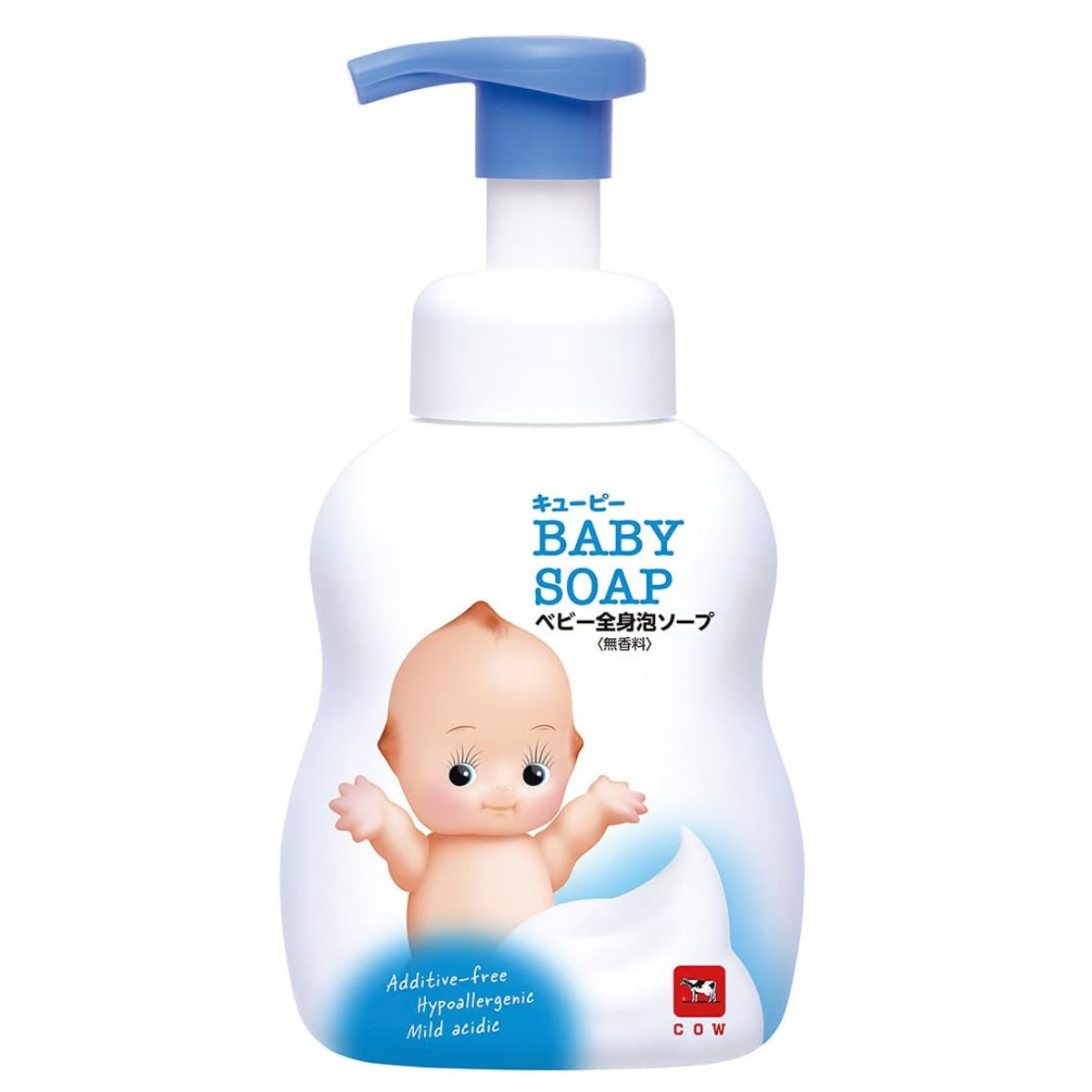 Cow Brand Kewpie Baby Whole Body Soap Foam Type - 400mL
