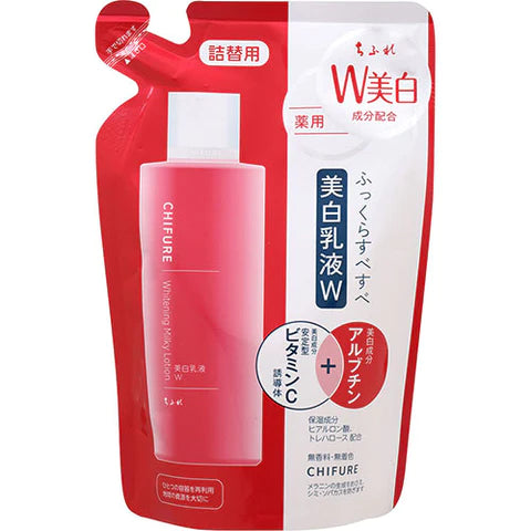 Chifure Whitening Emulsion W Moisturizing And Refreshing 150ml - Refill - TODOKU Japan - Japanese Beauty Skin Care and Cosmetics