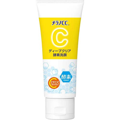 Melano CC Rohto Deep Clear Enzyme Facial Wash - 130g - TODOKU Japan