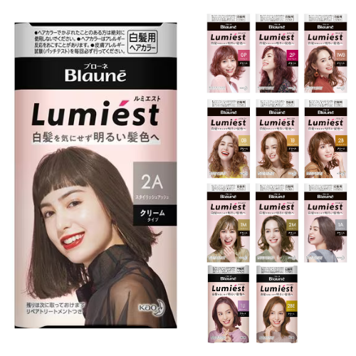 Kao Blaune Lumiest Hair Color For Gray Hair - TODOKU Japan - Japanese Beauty Skin Care and Cosmetics