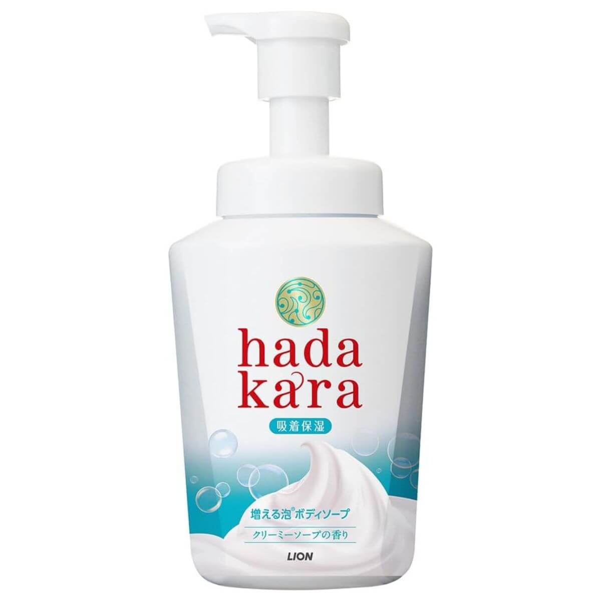 Hadakara Foaming Body Soap 550ml - Creamy Soap Scent