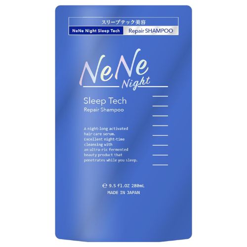 NeNe Night Sleep Tech Repair Shampoo - 280ml - Refill - TODOKU Japan - Japanese Beauty Skin Care and Cosmetics