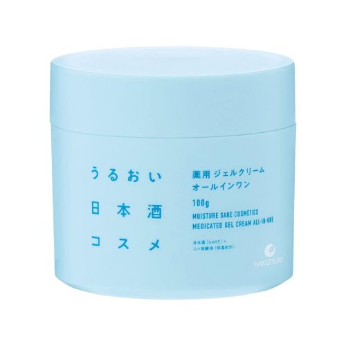 Uruoi Nihonshu Cosme Medicated Gel Cream HR Medicated Cream - 100g - TODOKU Japan - Japanese Beauty Skin Care and Cosmetics