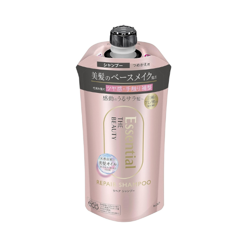 Kao Essential The Beauty Repair Shampoo -  340ml - Refill - TODOKU Japan - Japanese Beauty Skin Care and Cosmetics