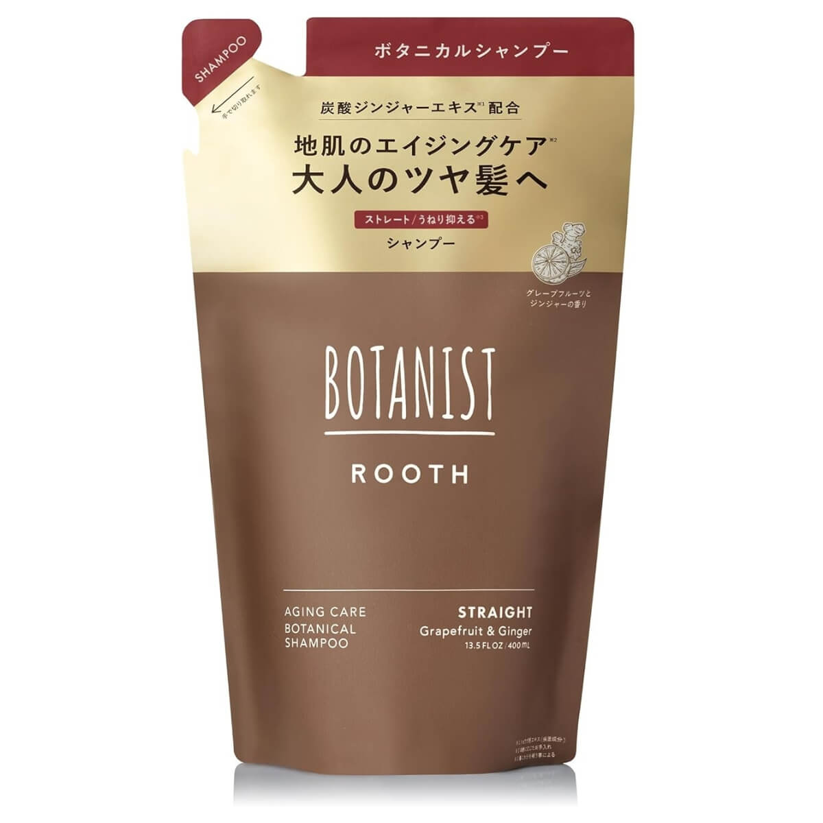 Botanist ROOTH Aging Care Shampoo 400mL - Refill - TODOKU Japan - Japanese Beauty Skin Care and Cosmetics