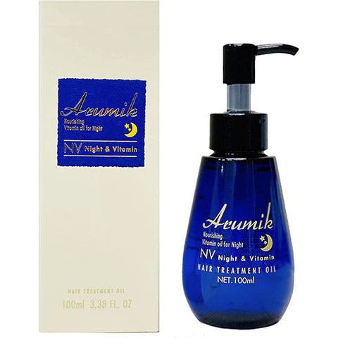 Arumik Hair Oil Night & Vitamins - 100ml - TODOKU Japan - Japanese Beauty Skin Care and Cosmetics