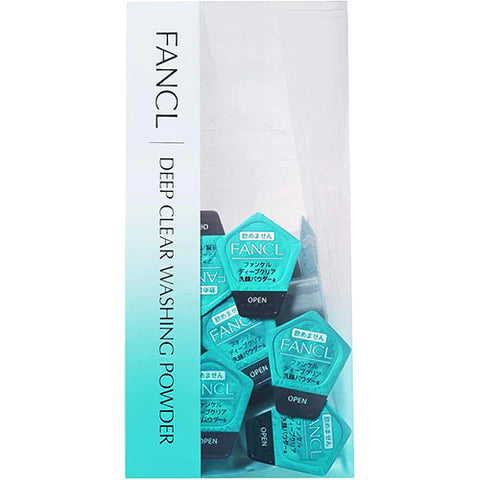 Fancl Deep Clear Face Wash Powder 0.4g - 30pcs - TODOKU Japan - Japanese Beauty Skin Care and Cosmetics