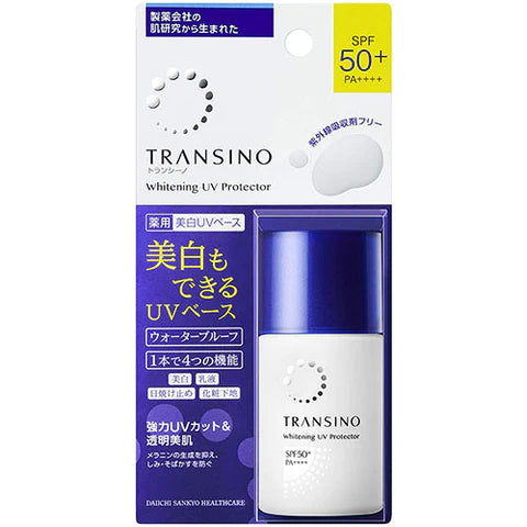 Transino Medicated Whitening UV Protector SPF50+/ PA++++ 30ml - TODOKU Japan - Japanese Beauty Skin Care and Cosmetics