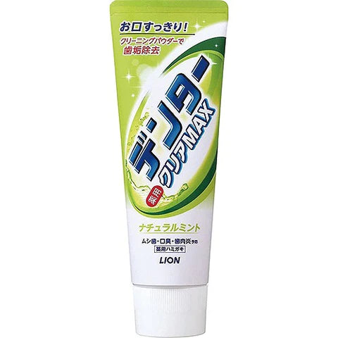 Lion Dentor Clear Max Toothpaste - 140g - Natural Mint - TODOKU Japan - Japanese Beauty Skin Care and Cosmetics