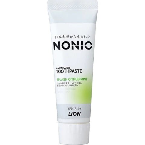 Lion Nonio Tooth Paste 130g - Splash Citrus Mint - TODOKU Japan - Japanese Beauty Skin Care and Cosmetics