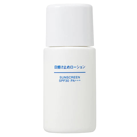 Muji Sun Screen Lotion SPF30/PA+++ - 30ml - TODOKU Japan - Japanese Beauty Skin Care and Cosmetics