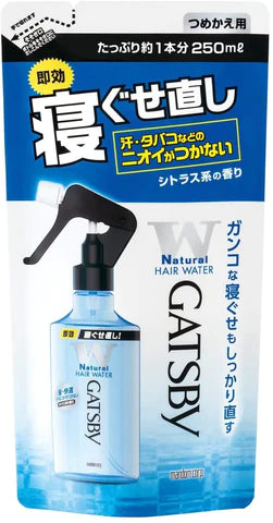 Gatsby Bedhair Reset Water - 250ml - Refill - TODOKU Japan - Japanese Beauty Skin Care and Cosmetics