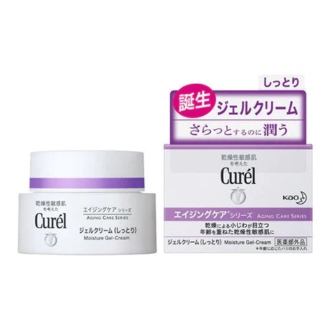 Kao Curel Aging Care Gel Cream -Moist 40g - TODOKU Japan - Japanese Beauty Skin Care and Cosmetics