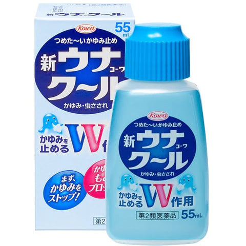Una Kowa Cool Anti-Itch Medication Cream - 55ml - TODOKU Japan - Japanese Beauty Skin Care and Cosmetics