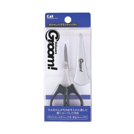 Groom R Mens Care Safety Scissor - Cool - TODOKU Japan - Japanese Beauty Skin Care and Cosmetics