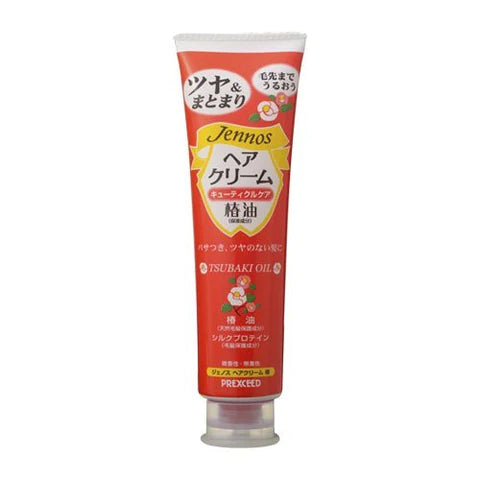Jenos Hair Cream - Tsubaki Oil - 140g - TODOKU Japan - Japanese Beauty Skin Care and Cosmetics