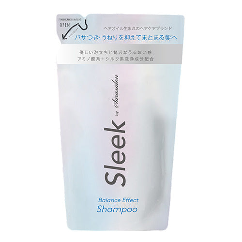 Sleek By Sarasalon Balance Effect Hair Shampoo - 340ml - Refill - TODOKU Japan - Japanese Beauty Skin Care and Cosmetics