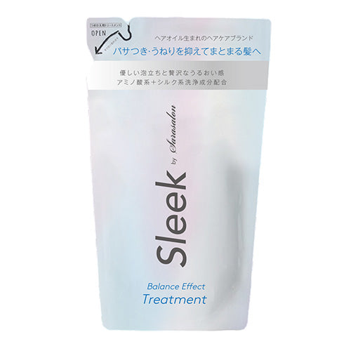 Sleek By Sarasalon Balance Effect Hair Treatment - 340ml - Refill - TODOKU Japan - Japanese Beauty Skin Care and Cosmetics