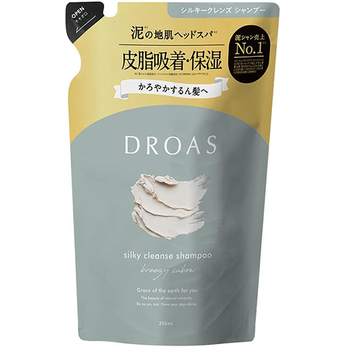 DROAS Silky Cleanse Shampoo - 350ml - Refill | TODOKU Japan