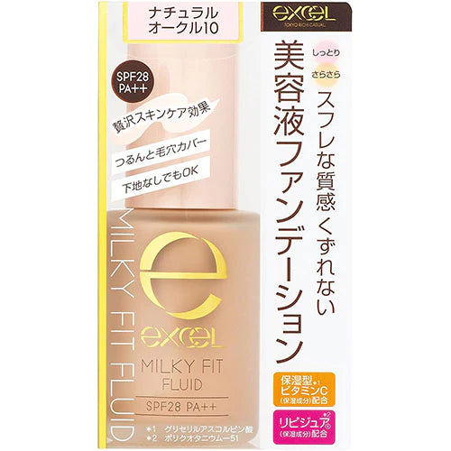 Excel Tokyo Milky Fit Fluid - TODOKU Japan - Japanese Beauty Skin Care and Cosmetics