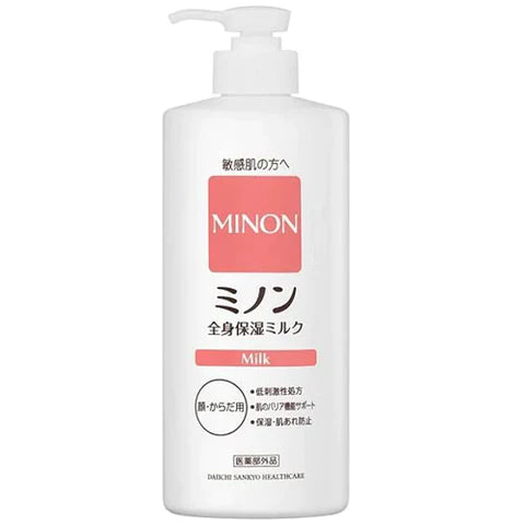 Minon Whole Body Moisturizing Milk 400ml - TODOKU Japan - Japanese Beauty Skin Care and Cosmetics