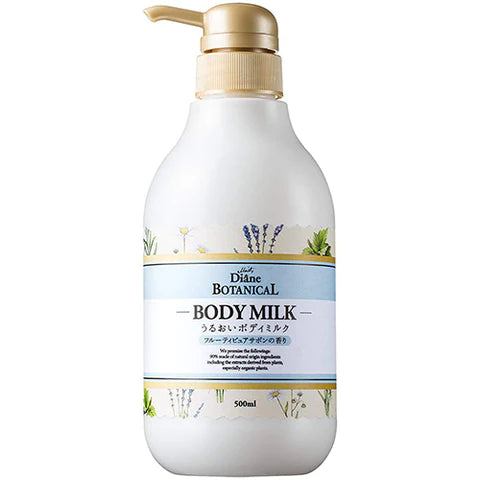 Moist Diane Botanical Body Milk 500ml - Fruity Pure Savon - TODOKU Japan - Japanese Beauty Skin Care and Cosmetics