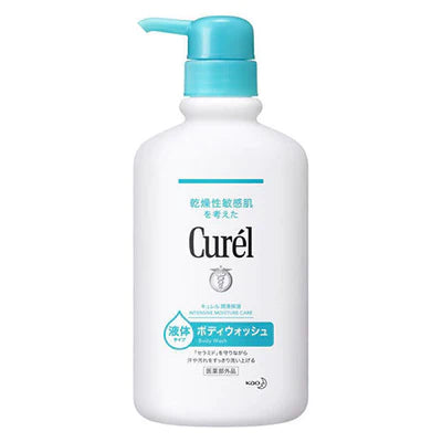 Kao Curel Body Wash Pump - 420ml - TODOKU Japan - Japanese Beauty Skin Care and Cosmetics